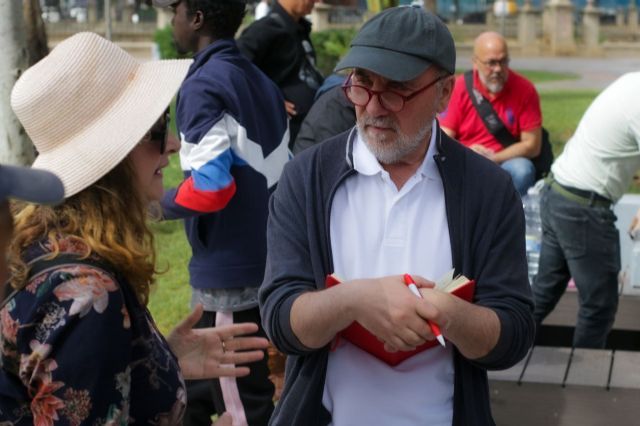 José Luis Álvarez-Castellanos (IUVRM) visita la Asociación Abeto y apoya la movilización por las personas sin hogar en Murcia - 4, Foto 4