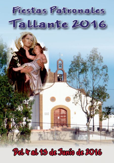 Tallante inicia este sábado sus fiestas en honor a San Antonio - 1, Foto 1