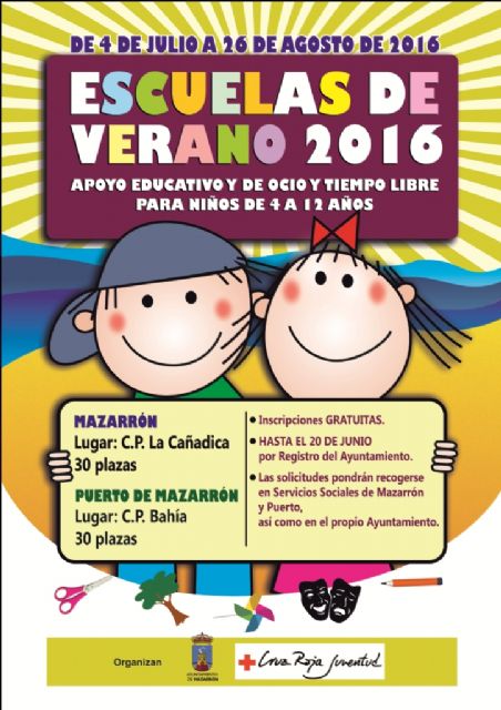 Los colegios la Cañadica y Bahía albergarán dos escuelas de verano con 60 plazas en total - 3, Foto 3