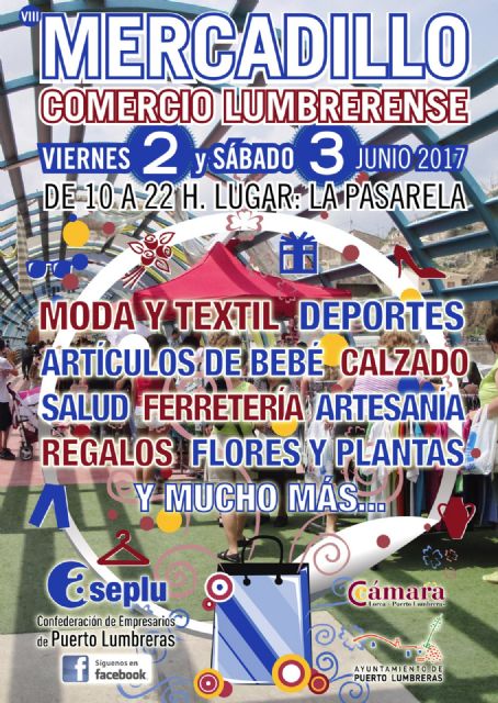 Puerto Lumbreras acoge una nueva edición del Mercadillo Comercio Lumbrerense este fin de semana - 2, Foto 2