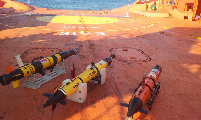 Ensayan en Cartagena la detección de vertidos de petróleo con una flota de drones submarinos autónomos - 3, Foto 3