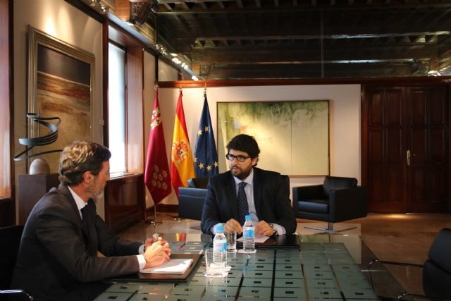 López Miras y Sánchez-Solís reafirman su compromiso de leal colaboración para alcanzar los grandes retos de la Región - 1, Foto 1
