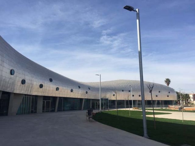 Mas de mil deportistas verificaran el pavimento y la iluminacion del pista del pabellon auxiliar del Palacio de los Deportes - 1, Foto 1