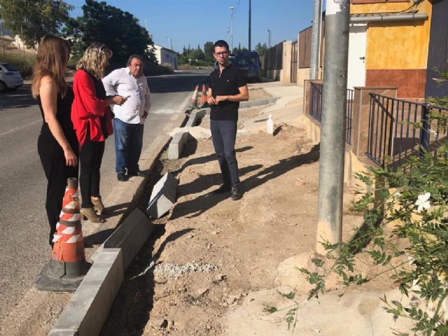 Nuevas aceras en Churra y Sangonera la Seca mejorarán la accesibilidad y seguridad de los peatones - 3, Foto 3