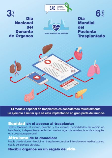 3 de junio, Día Nacional del Donante de Órganos y Tejidos - 1, Foto 1