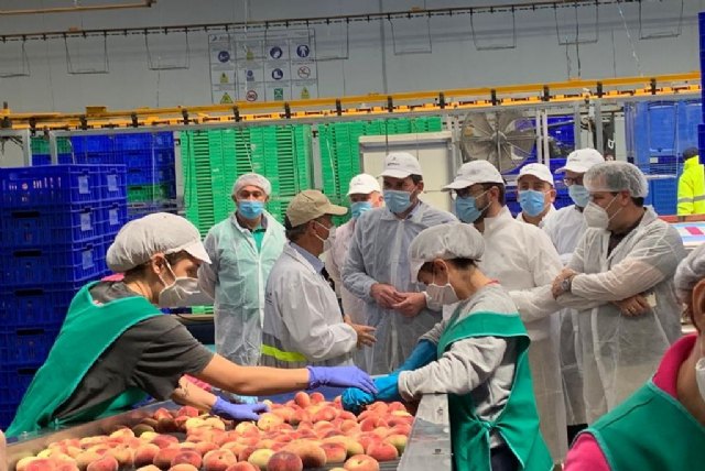 El alcalde de Lorca destaca como las empresas agroalimentarias han sabido adaptarse a las nuevas circunstancias provocadas por la crisis sanitaria - 2, Foto 2