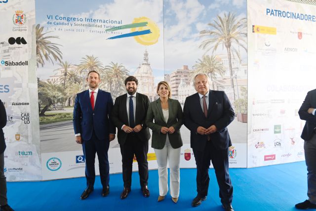 López Miras inaugura el congreso internacional que convierte estos días a Cartagena en capital mundial del turismo - 1, Foto 1