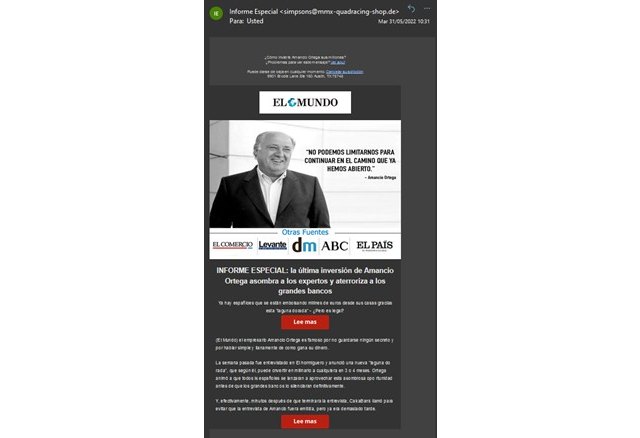 La falsa inversión de Amancio Ortega - 1, Foto 1