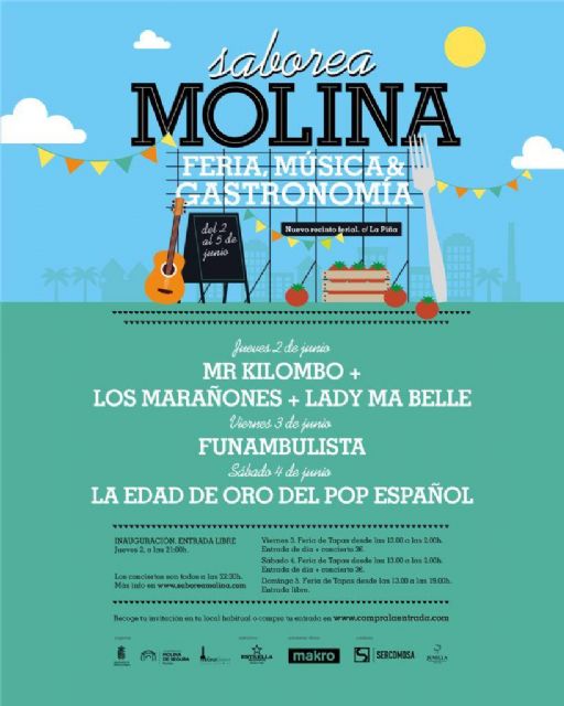 El Recinto de Eventos de Molina de Segura, REMO, abre sus puertas hoy jueves 2 de junio con un amplio programa de actividades hasta el domingo 5 de junio - 1, Foto 1