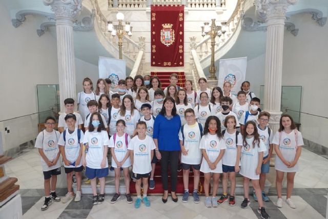 Continúan las visitas de los centros que se han sumado a los Presupuestos Participativos al Palacio Consistorial - 1, Foto 1