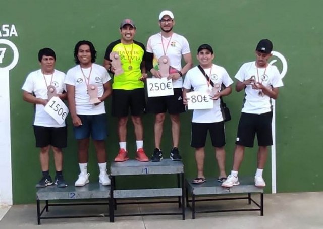 Totana acoge el II Torneo Nacional de Integración Frontenis, con la victoria de la pareja totanera, Foto 1