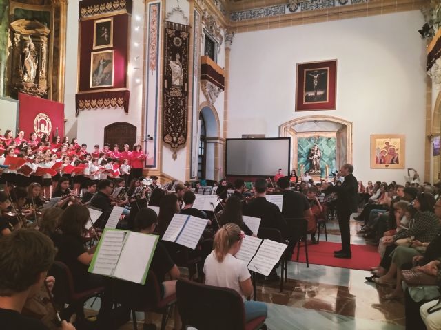 Más de 200 niños clausuran los X Talleres Instrumentales de la UCAM - 1, Foto 1