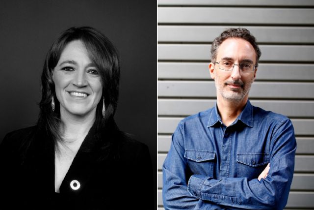 Cristina Monge y Andrea Rizzi conversan este martes a pie de calle sobre concienciación ciudadana en Cartagena Piensa - 1, Foto 1