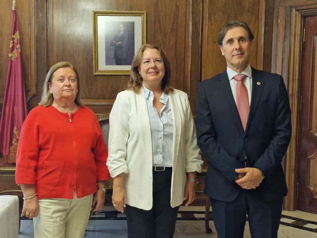 La presidenta de la Asamblea Regional recibe al nuevo presidente del Tribunal Superior de Justicia de la Región de Murcia - 1, Foto 1