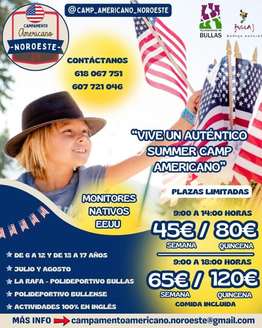 Campamento del Noroeste bilingüe por primera vez en Bullas - 1, Foto 1