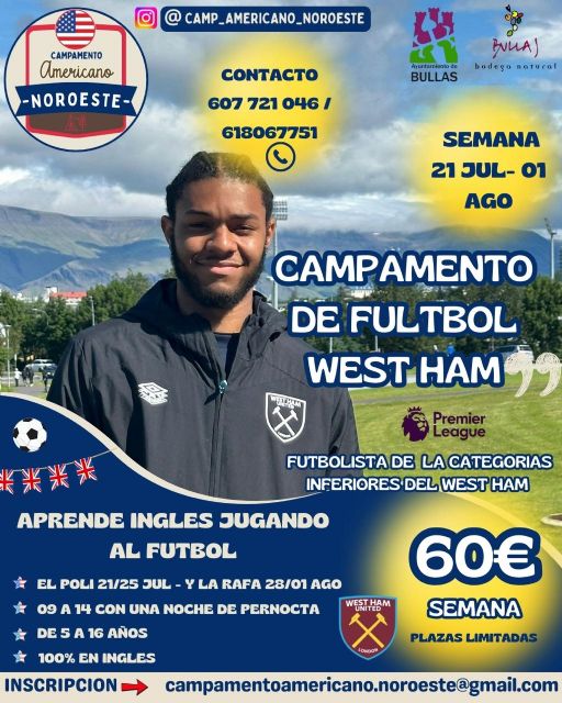 Campamento del Noroeste bilingüe por primera vez en Bullas - 3, Foto 3