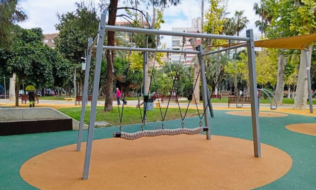 El Ayuntamiento de Murcia amplía su red de áreas infantiles con tres nuevas zonas de juego en el último mes - 3, Foto 3