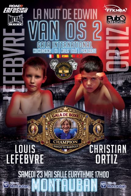 Cristian Ortiz, de Alguazas, se proclama campeón internacional de muay thai en Francia - 2, Foto 2