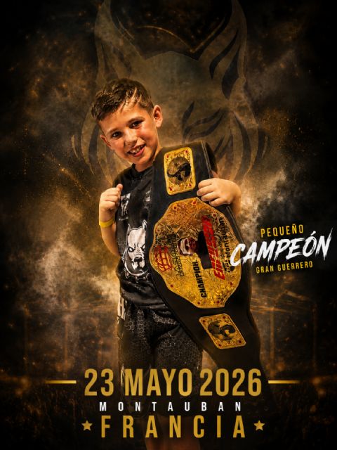 Cristian Ortiz, de Alguazas, se proclama campeón internacional de muay thai en Francia - 3, Foto 3