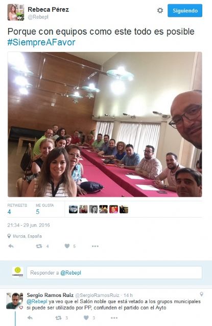 Cambiemos Murcia: El PP confunde el Ayuntamiento con su casa - 1, Foto 1