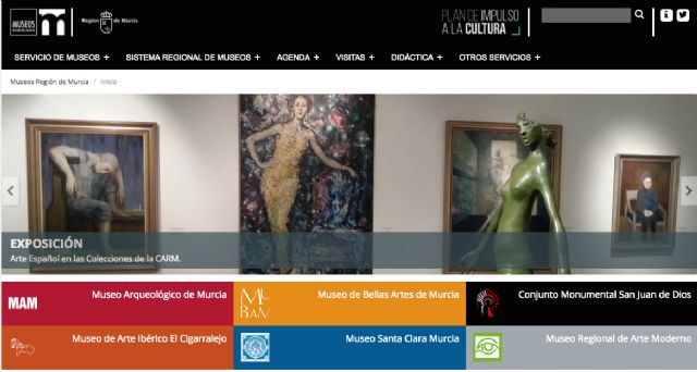 Cultura renueva la página web de los museos regionales con una completa agenda y un sistema para inscribirse en las visitas guiadas - 1, Foto 1