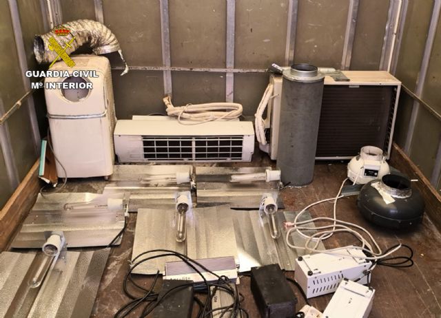 La Guardia Civil desmantela en Murcia dos invernaderos clandestinos de marihuana - 5, Foto 5