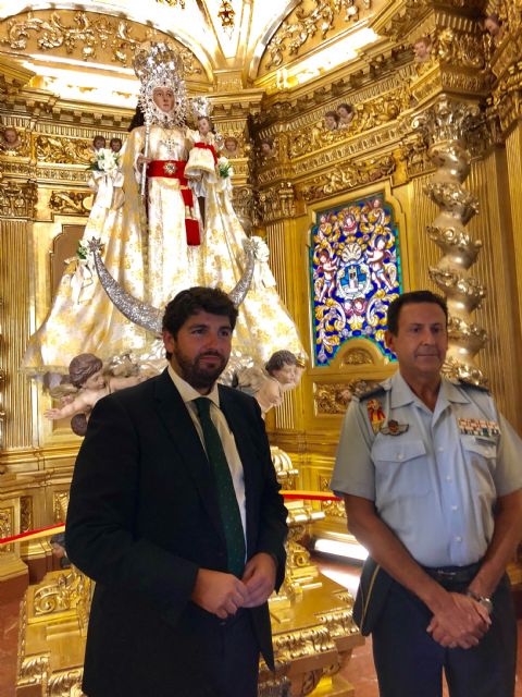 López Miras recibe a los alumnos que han concluido su periodo de formación en la Academia General del Aire de San Javier - 2, Foto 2