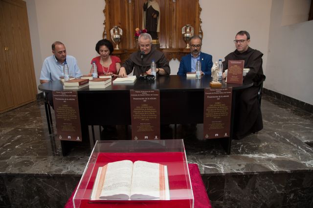 Editan la transcripción del Libro de Estado del Convento de los Carmelitas de Caravaca como fuente para el estudio de la historia local - 1, Foto 1