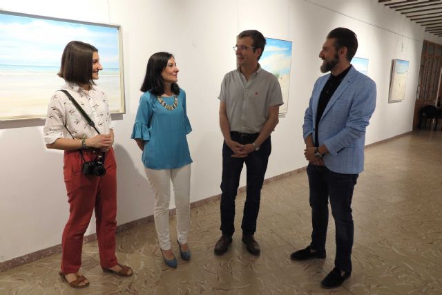 La Concejalía de Cultura abre al público la exposición ‘Azul’ de la pintora cartagenera Ascensión Pérez - 2, Foto 2
