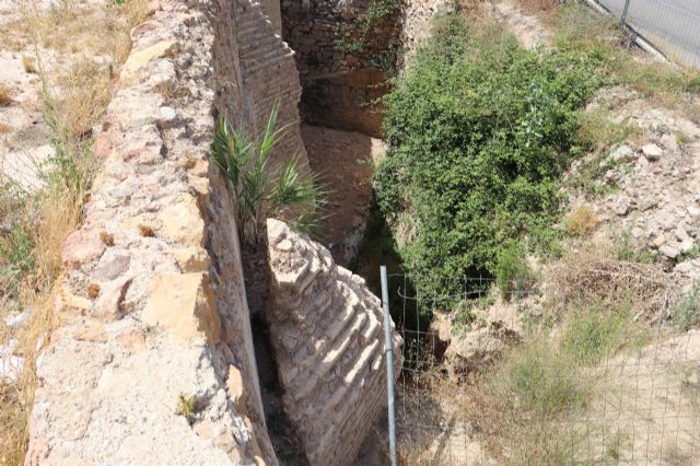 Huermur denuncia en Cultura el mal estado del acueducto BIC de Los Arcos - 3, Foto 3