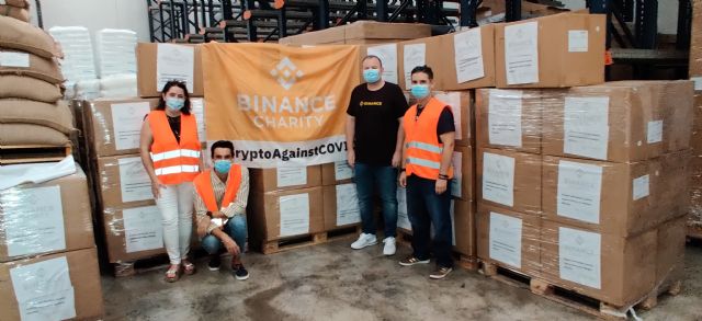 Binance Charity dona 15000 trajes protectores y 31200 mascarillas en la lucha frente al COVID-19 - 1, Foto 1