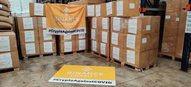 Binance Charity dona 15000 trajes protectores y 31200 mascarillas en la lucha frente al COVID-19 - 2, Foto 2