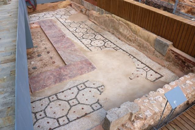 El Edificio del Mosaico, listo para incorporarse a la visita al Barrio del Foro Romano - 1, Foto 1