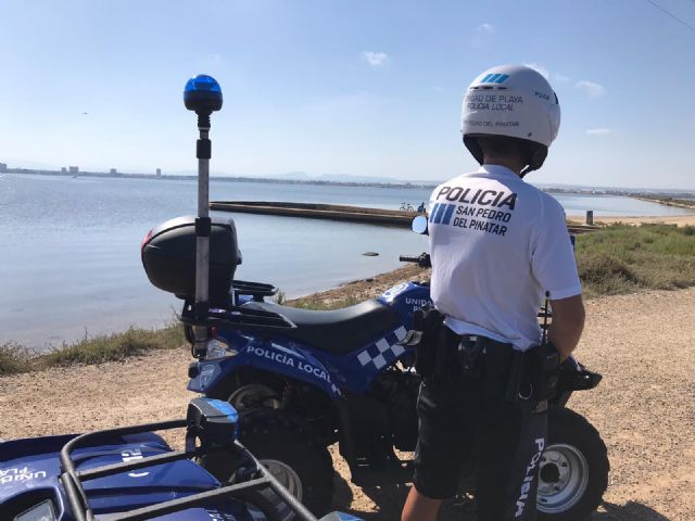 La Policía Local de San Pedro del Pinatar  vuelve a vigilar paseos marítimos y playas durante el verano - 3, Foto 3