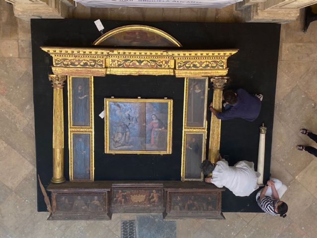 Un equipo de investigación de la UMU descubre y recompone un retablo inédito del siglo XVI - 4, Foto 4