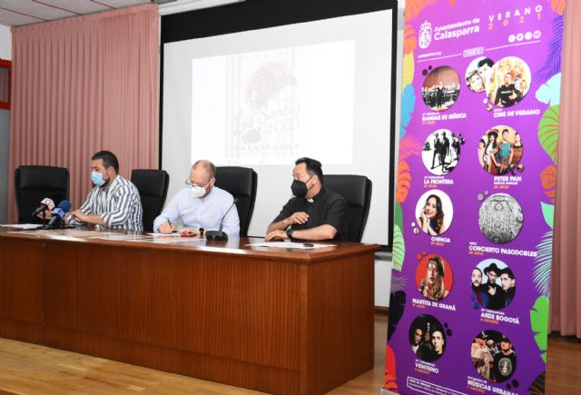 Presentada la programación de las fiestas patronales en honor a San Abdón y San Senén en Calasparra para este año 2021 - 1, Foto 1