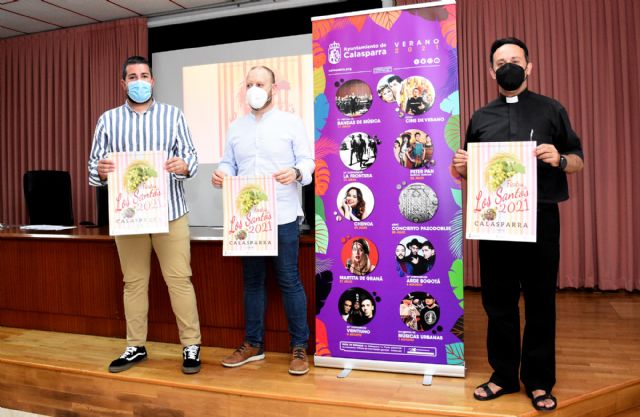 Presentada la programación de las fiestas patronales en honor a San Abdón y San Senén en Calasparra para este año 2021 - 2, Foto 2
