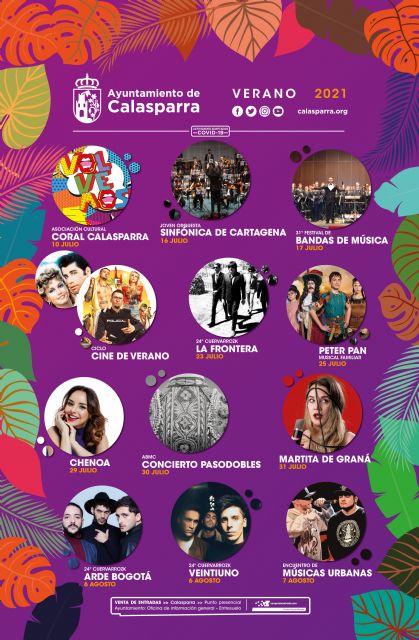 Presentada la programación de las fiestas patronales en honor a San Abdón y San Senén en Calasparra para este año 2021 - 4, Foto 4