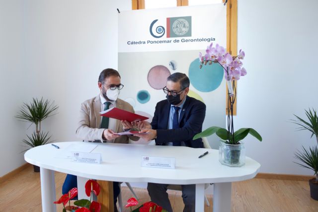 UMU y Fundación Poncemar renuevan su compromiso para el mantenimiento de la Cátedra Poncemar de Gerontología - 2, Foto 2