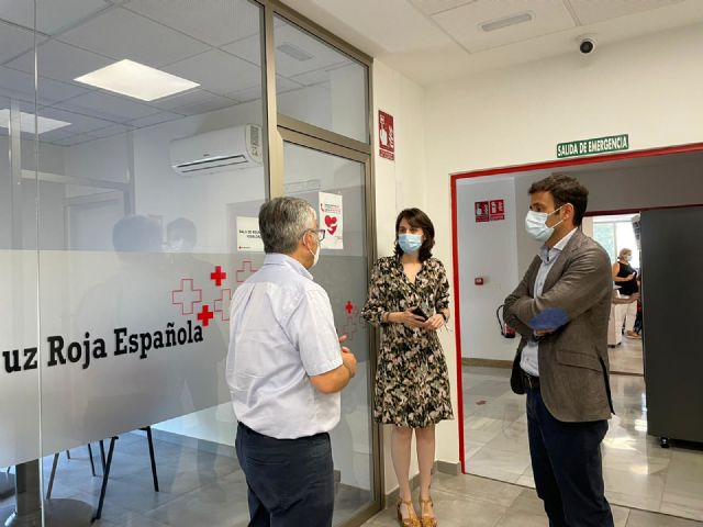 El director general de Gobierno Abierto y Cooperación visita la sede central de Cruz Roja Murcia - 2, Foto 2