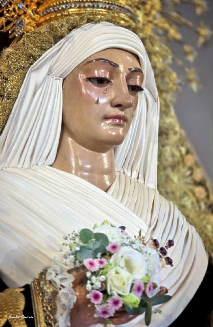 Sevilla . Devoción y solemnidad en el XXIX Aniversario de la Coronación de la Virgen de los Dolores en Alcalá del Río - 2, Foto 2
