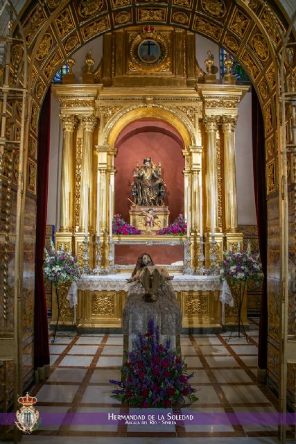 Sevilla . Devoción y solemnidad en el XXIX Aniversario de la Coronación de la Virgen de los Dolores en Alcalá del Río - 3, Foto 3