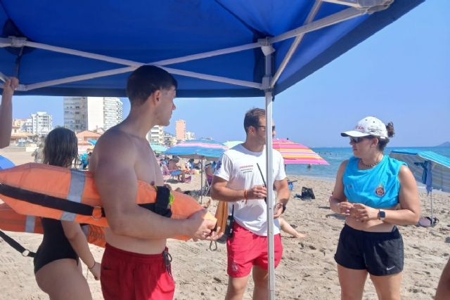 Socorristas de Cartagena se adiestran para atender rescates en las playas - 1, Foto 1
