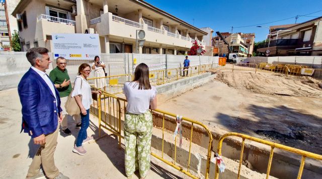 Francisca Baraza visita la ampliación de la capacidad del colector de la EDAR - 4, Foto 4