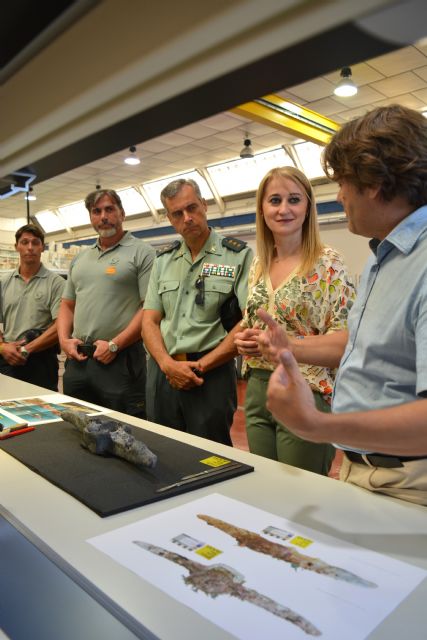 El Museo Nacional de Arqueología Subacuática presenta un cepo de ancla de época romana hallado en cala Fría (Cabo de Palos) - 4, Foto 4