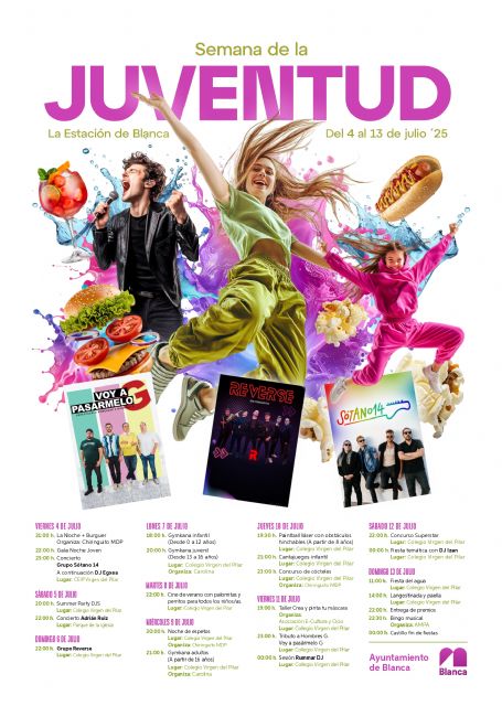La Estación de Blanca celebra la Semana de la Juventud a ritmo de música, concursos y gastronomía - 1, Foto 1
