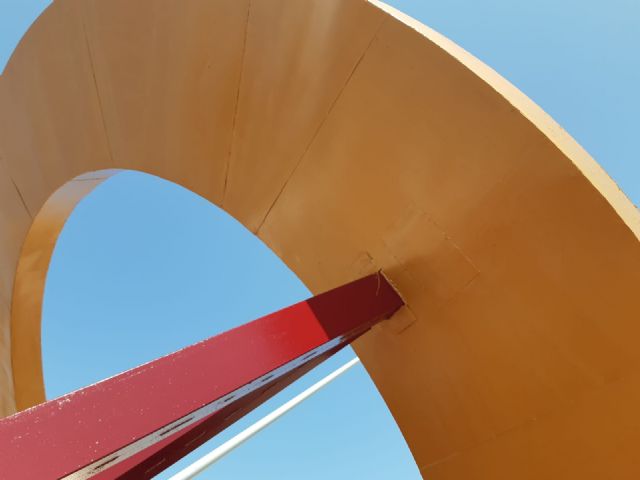 Servicios intensifica los trabajos de pintura en varias zonas clave de Jumilla - 3, Foto 3