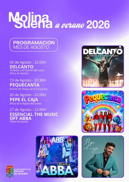 El Ayuntamiento ofrece a los ciudadanos una nueva edición del programa MOLINA SUENA a verano - 4, Foto 4