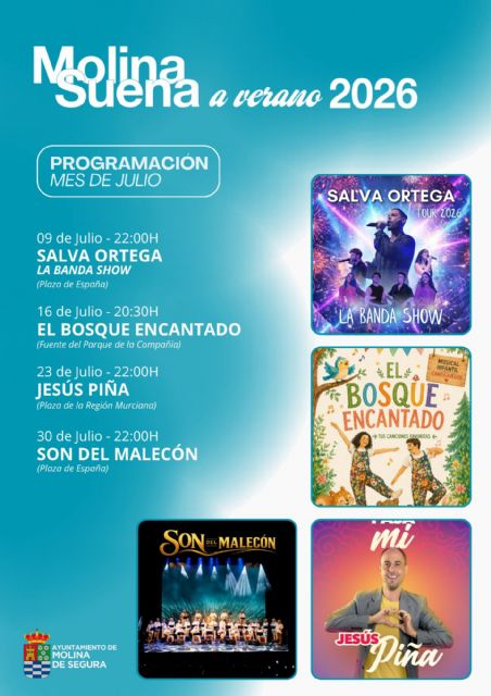 El Ayuntamiento ofrece a los ciudadanos una nueva edición del programa MOLINA SUENA a verano - 5, Foto 5