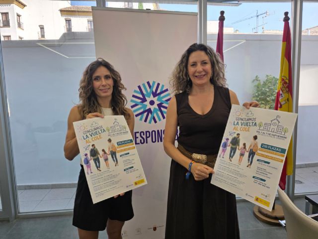 Abierto el plazo para participar en Conciliamos la vuelta al cole para ayudar a las familias lorquinas en los días previos al inicio del curso - 4, Foto 4